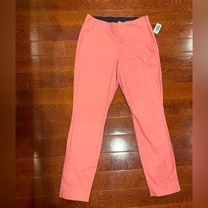 old navy- NWT- salmon pink pants